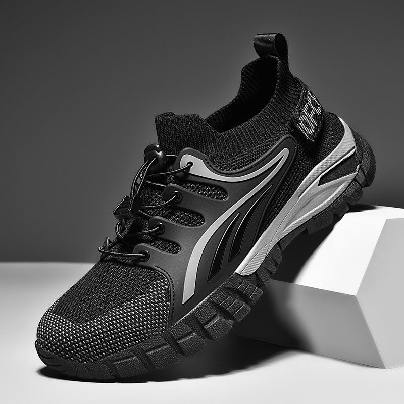 Damen Sportliche Outdoor-Sneaker mit atmungsaktivem Mesh-Obermaterial und rutschfester Sohle R&B
