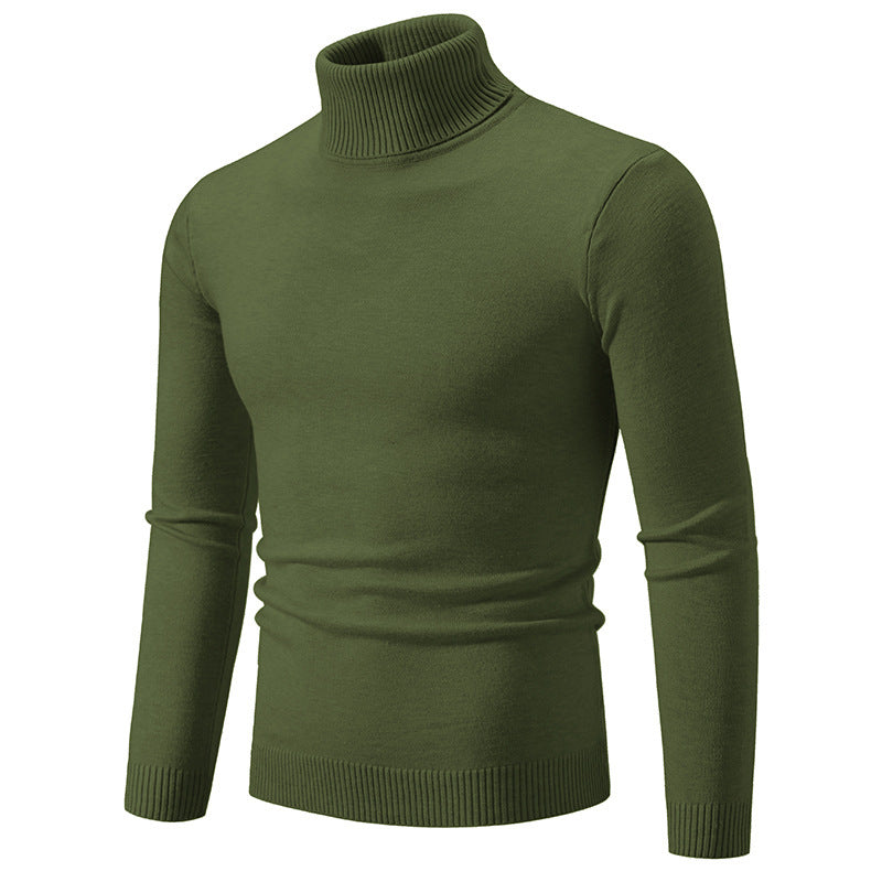 Herren Rollkragenpullover aus hochwertiger Baumwolle mit angenehmem Tragegefühl R&B