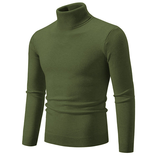 Herren Rollkragenpullover aus hochwertiger Baumwolle mit angenehmem Tragegefühl R&B
