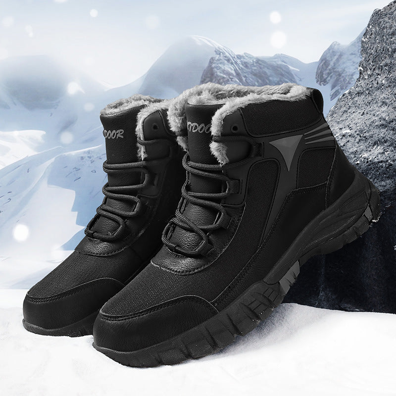 Damen Winterliche Wanderschuhe mit isolierendem Innenfutter und rutschfester Sohle