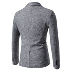 Herren eleganter Blazer im Karomuster