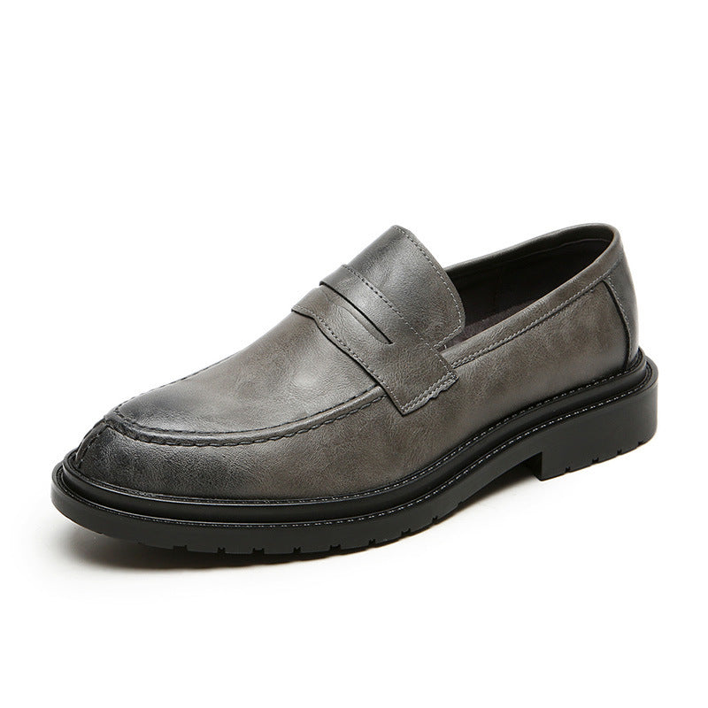 Damen Lederslipper mit rutschfester Profilsohle und eleganter Applikation R&B