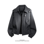 Damen stylische Windjacke mit funktionalen Reißverschlusstaschen und elastischen Bündchen R&B