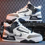 Damen Modische Hochsneaker mit grafischen Details R&B