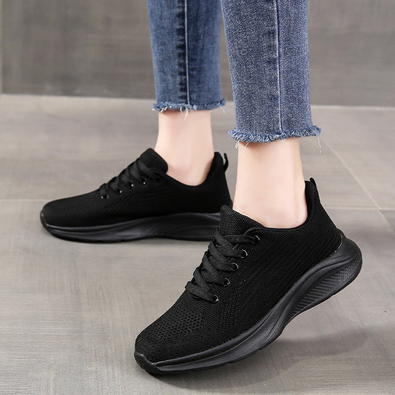 Damen Sportliche Sneaker mit atmungsaktivem Mesh-Obermaterial und flexibler Sohle