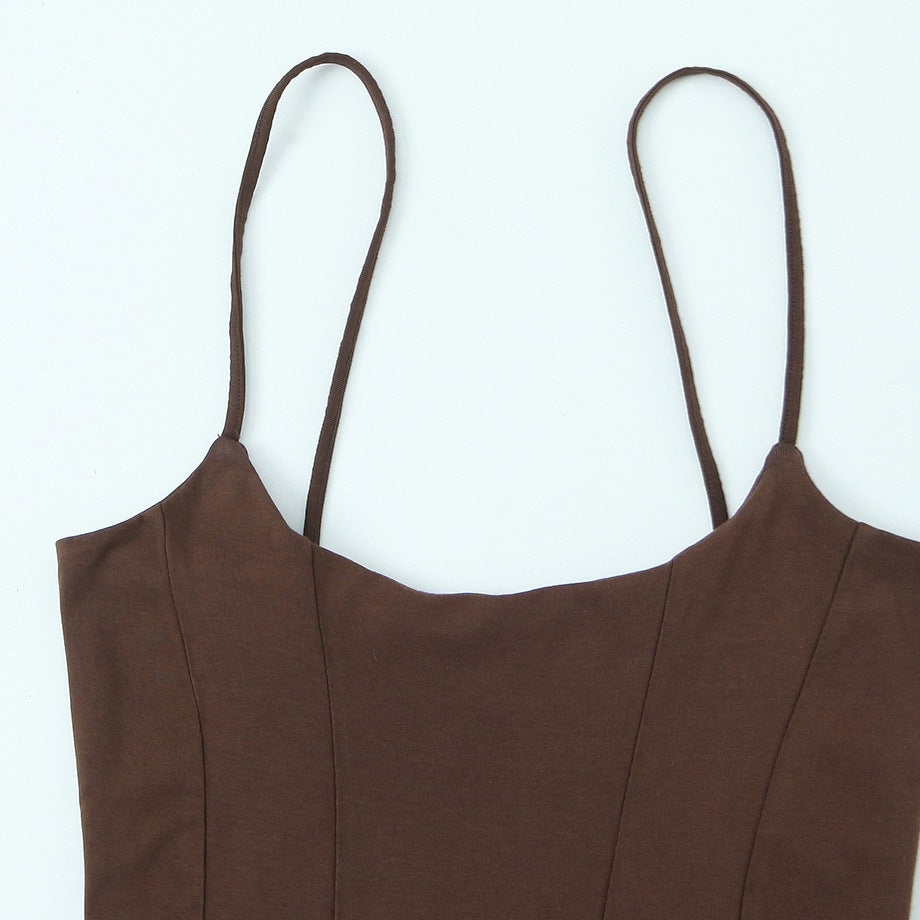 Damen Trägerkleid mit schmeichelndem Schnitt R&B