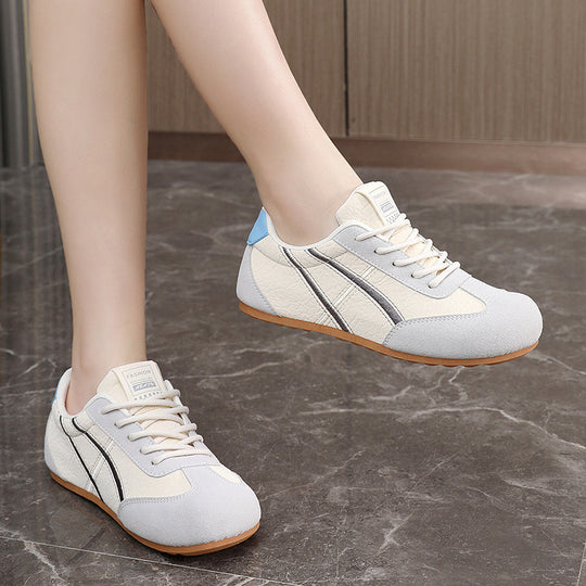 Damen sportliche Freizeitschuhe mit atmungsaktiver Obermaterialstruktur und rutschfester Laufsohle R&B