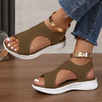 Damen Komfortable Freizeit-Sandalen mit atmungsaktivem Obermaterial und rutschfester Sohle R&B