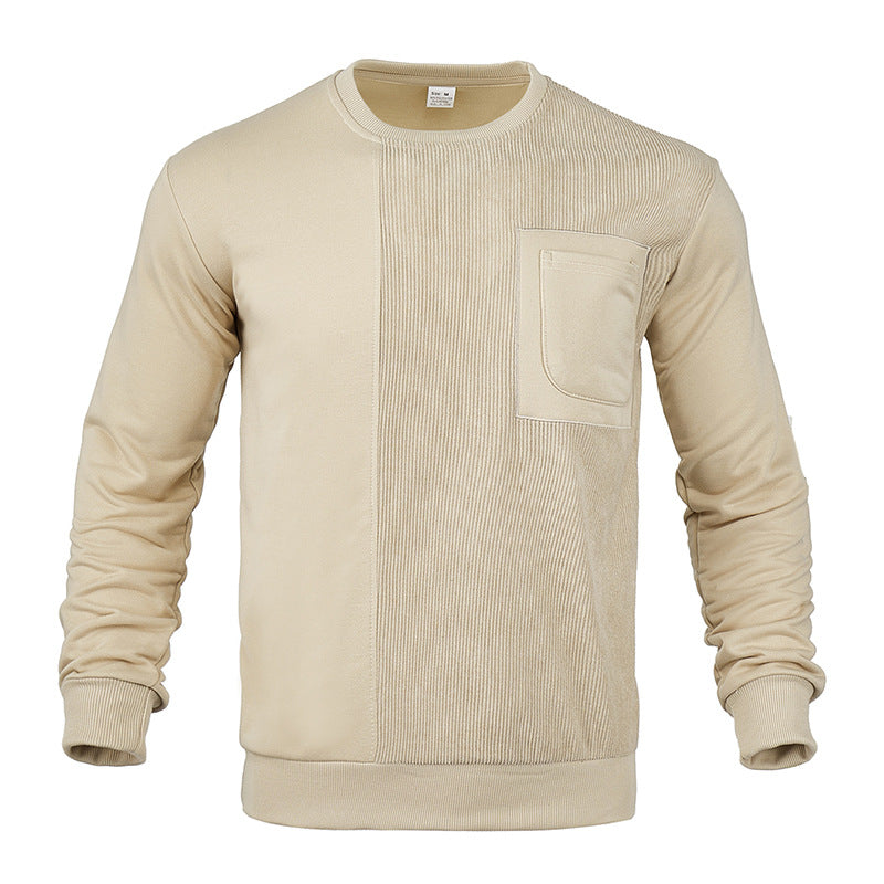 Herren Sweatshirt mit strukturierter Front R&B