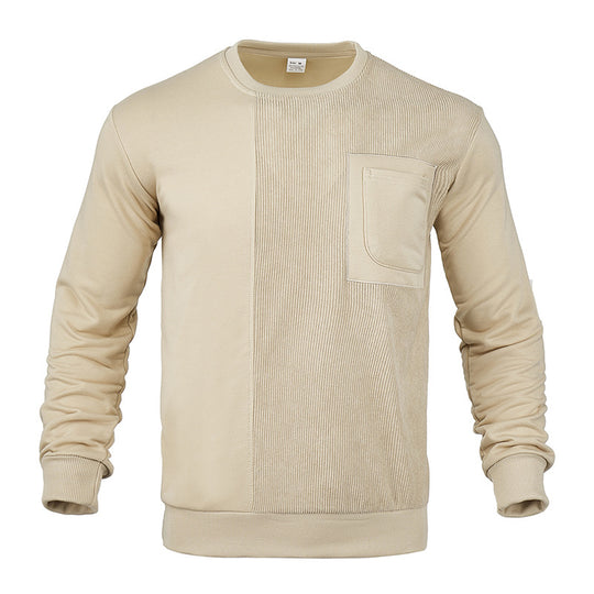 Herren Sweatshirt mit strukturierter Front R&B