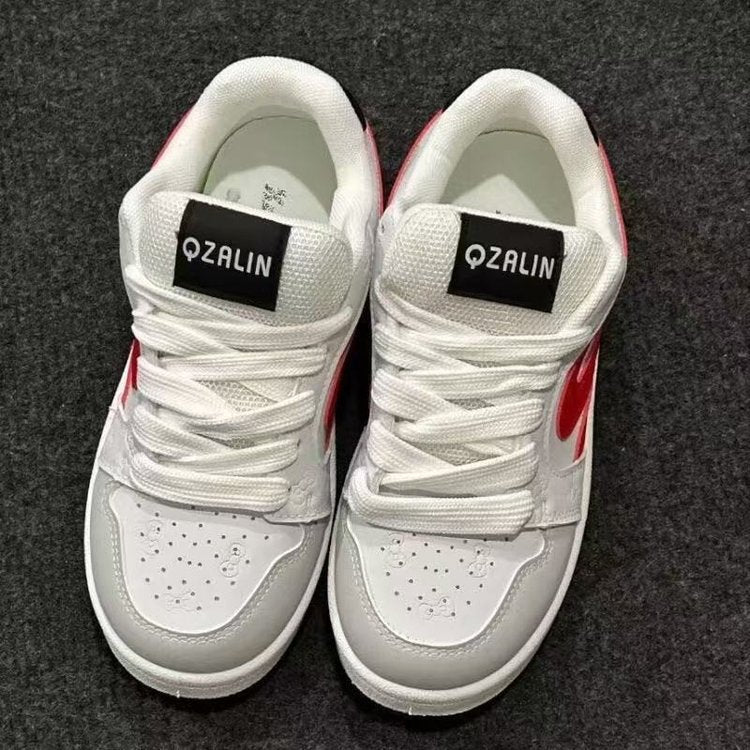 Damen Sneakers im lässigen Streetwear-Stil mit atmungsaktivem Obermaterial und dämpfender Sohle R&B