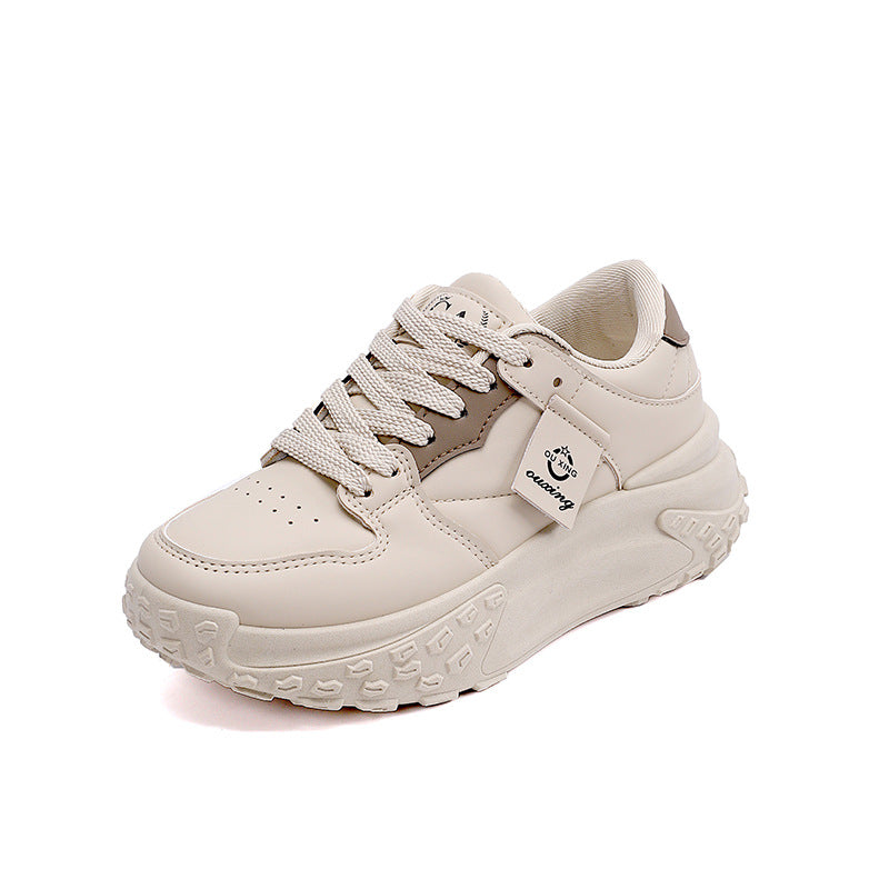 Damen Sportliche Sneakers mit dicker Gummisohle und atmungsaktivem Obermaterial R&B