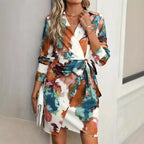 Damen Wickelkleid mit geschmackvollem Farbverlauf R&B