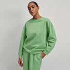 Damen Bequemer Oversized Sweatpullover mit lässigem Schnitt R&B
