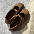 Damen Ballerinas mit dekorativem Kettenakzent und modischer Knopfdetail R&B