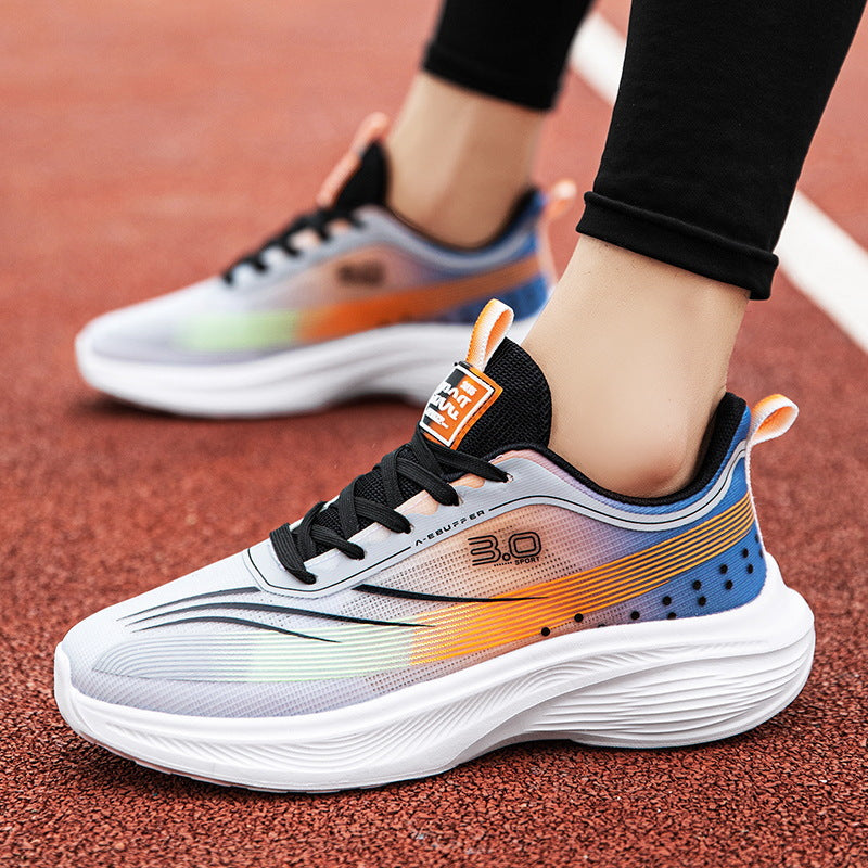 Damen hochentwickelte Laufschuhe mit atmungsaktiver Oberflächenstruktur und reaktionsfreudiger Dämpfung R&B