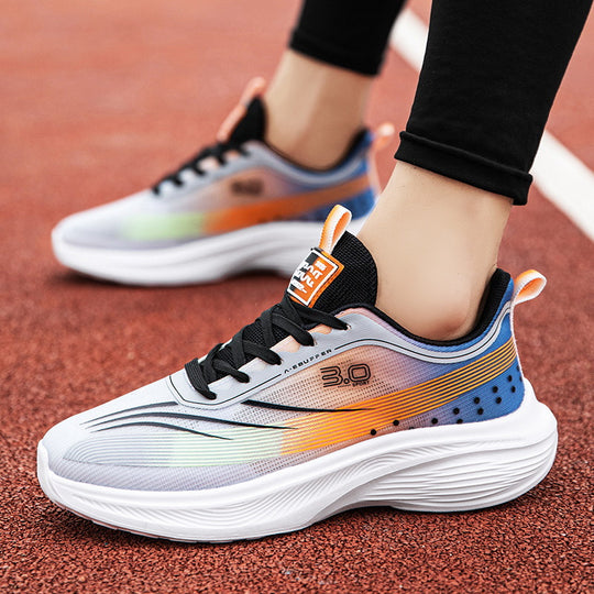 Damen hochentwickelte Laufschuhe mit atmungsaktiver Oberflächenstruktur und reaktionsfreudiger Dämpfung R&B