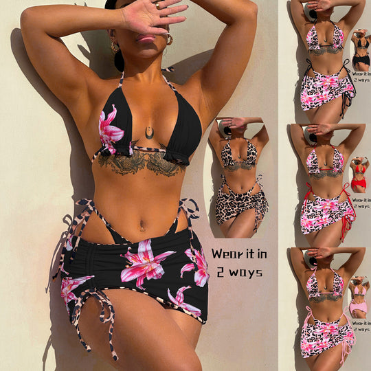 Damen Bikini-Set mit floralem Design von R&B
