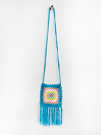 Damen Handgefertigte Häkel Tasche R&B