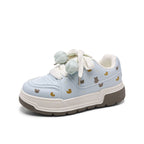 Damen Sneaker mit tierischen Motiven und bequemer Dämpfung