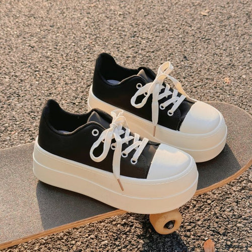 Damen Plateau Sneakers mit modischem Design und bequemer Dämpfung R&B
