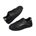 Damen Modische und elegante Sneaker mit metallic Akzenten R&B