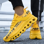 Damen Sportliche Lauf-Sneaker mit elastischem Obermaterial und extrem dämpfender Sohle R&B