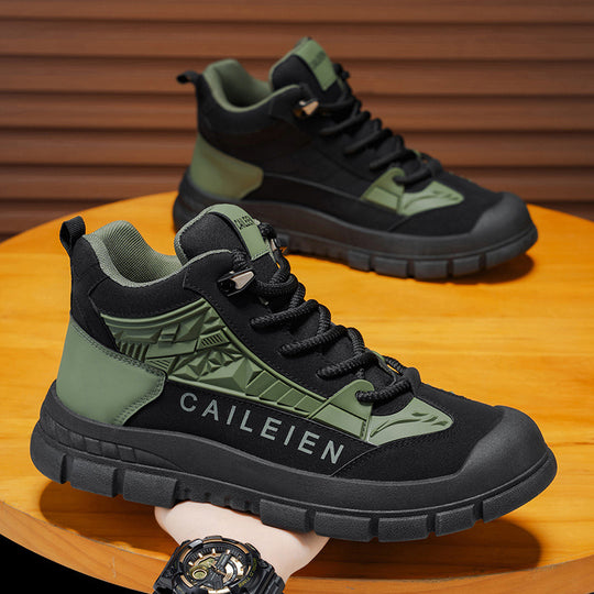 Damen Sportliche High-Top Schuhe mit rutschfester Sohle und robustem Design R&B