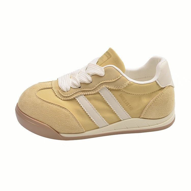 Damen modische Sneakers mit atmungsaktivem Obermaterial und praktischer Schnürung R&B