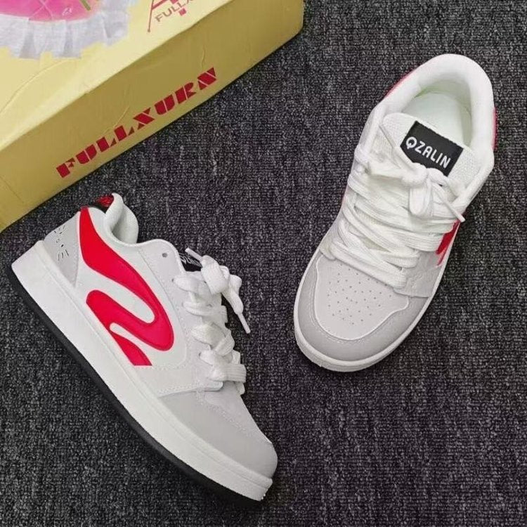 Damen Sneakers im lässigen Streetwear-Stil mit atmungsaktivem Obermaterial und dämpfender Sohle R&B