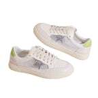 Damen Sneaker mit atmungsaktivem Mesh und stilvollem Sternen-Design