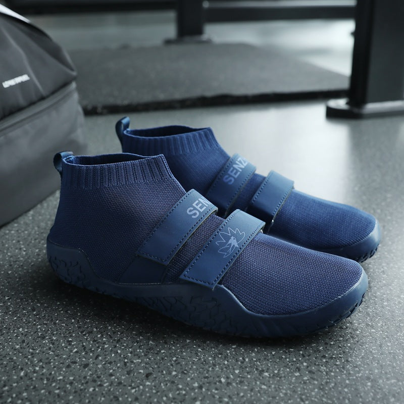 Damen Sportliche Aquaschuhe mit elastischem Klettverschluss und rutschfester Sohle R&B