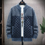Herren gesteppte Freizeitjacke mit strukturiertem Obermaterial R&B