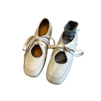 Damen modische Ballerinas mit integriertem Sockenkomplettsystem R&B