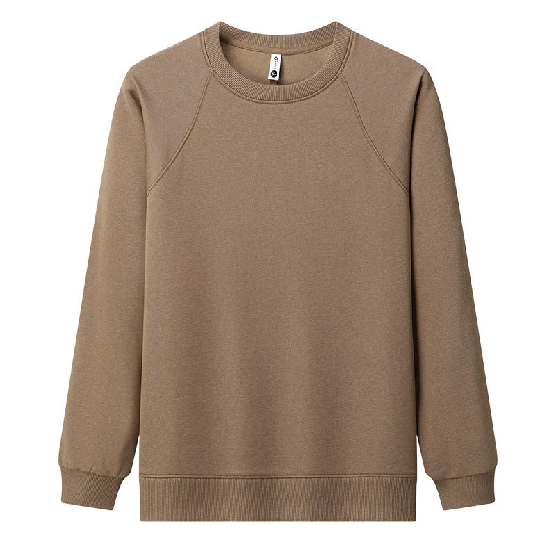 Damen lässiger Sweatshirt mit klassischem Rundhalsausschnitt und modernen Raglanärmeln R&B