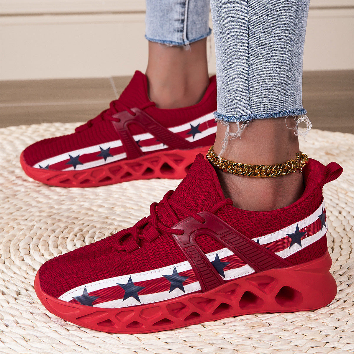 Damen Sportliche Freizeitsneaker mit innovativer Dämpfungstechnologie
