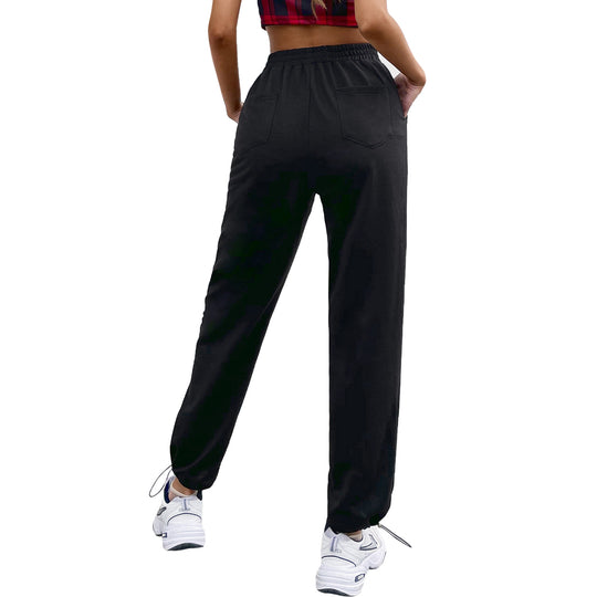 Damen Jogginghose mit elastischem Bund und praktischen Taschen R&B