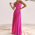 Damen Elegantes Abendkleid mit tailliertem Schnitt und schwingendem Rock R&B