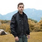 Herren technische Bomberjacke mit funktionalen Taschen R&B