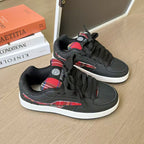 Damen Sportliche Sneaker mit kariertem Detail und rutschfester Sohle R&B
