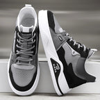Damen Sportliche High-Top Sneakers mit stoßdämpfender Sohle und atmungsaktivem Obermaterial R&B