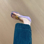 Damen Sandalen mit modischem Gold-Detail und ergonomischer Sohle R&B