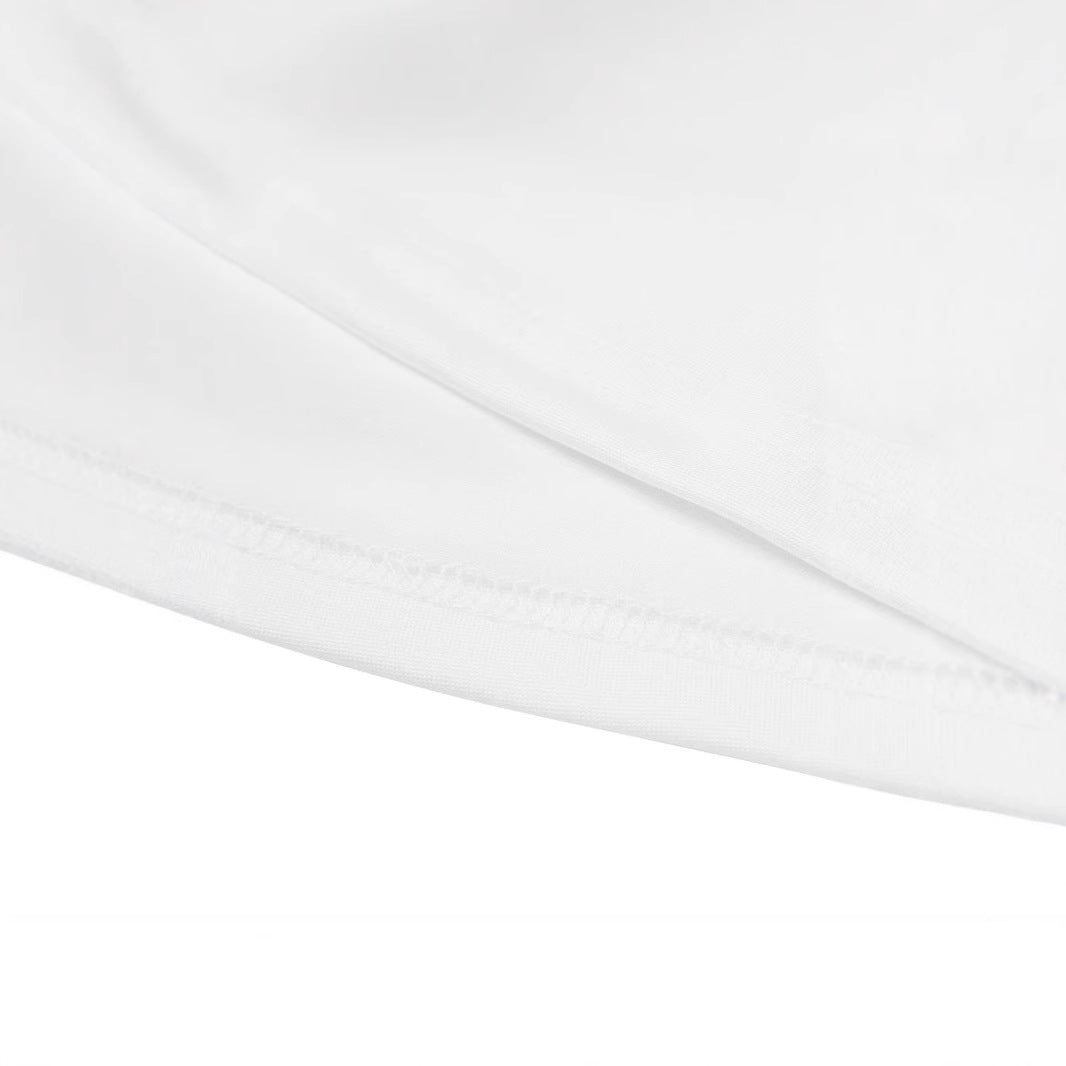 Damen Kurzarm T-Shirt mit künstlerischem Hundemotiv R&B