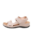 Damen Komfortable Klett-Sandalen mit anatomischer Fußbettgestaltung