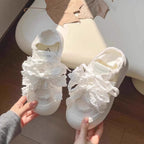 Damen Sneaker mit 3D-Rüschen-Design und atmungsaktivem Obermaterial R&B