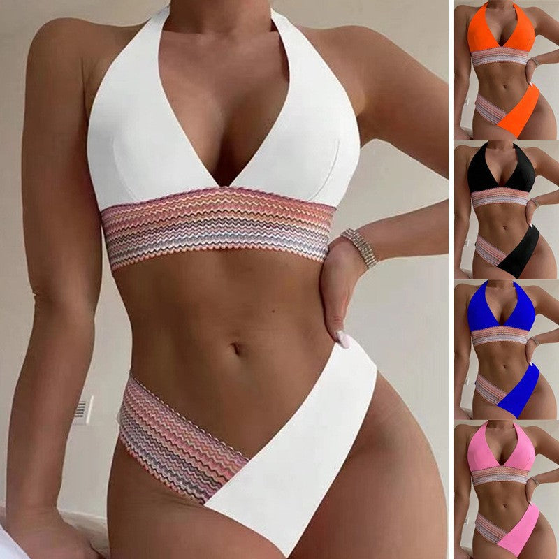 Damen innovativer Bikini mit asymmetrischem Design R&B