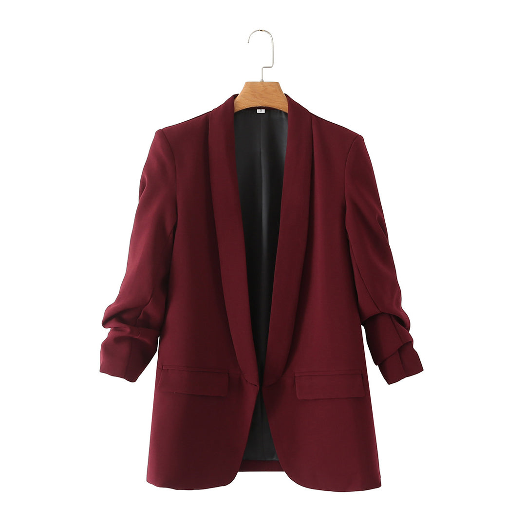 Damen Moderner Blazer mit eleganter Schnittführung und praktischen Taschen R&B
