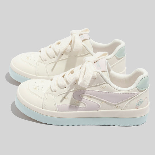 Damen Sneakers mit verspieltem Kirschmotiv und atmungsaktiver Oberfläche R&B