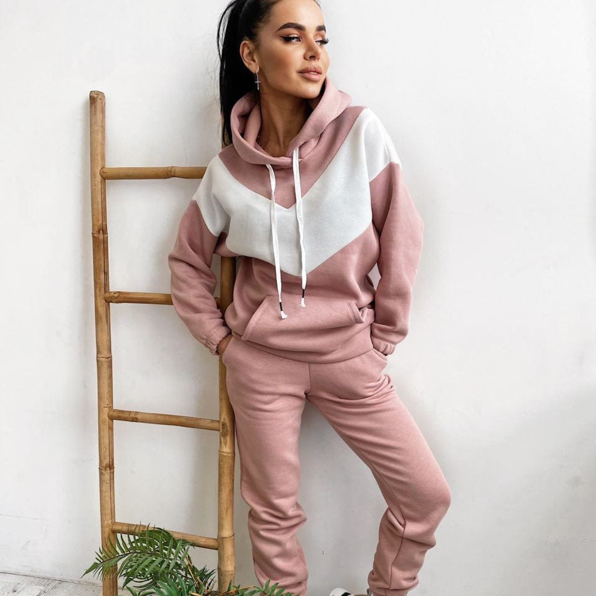 Damen Sportliche Freizeitanzug R&B