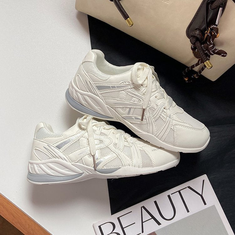Damen Sportliche Sneakers mit atmungsaktiver Mesh-Oberfläche und ergonomischer Sohle R&B
